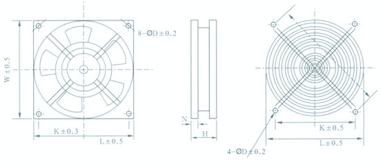 加热器／轴流风机