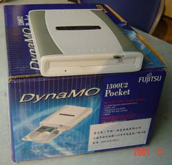 特价FUJITSU 640MB 1.3GB（SCSI、IDE接口）MO磁光盘机