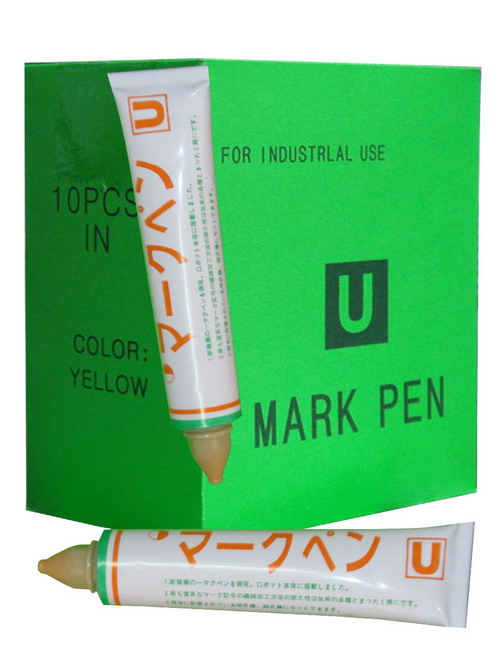 【供应】日本U MARK PEN纺织品标记黄油笔