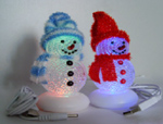 【德骏电子】USB圣诞树、USB雪人、发光圣诞树、圣诞礼品