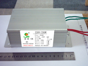 250W高压钠灯电子镇流器