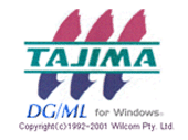 田岛(tajima)绣花打版软件　v7.0田岛7.0绣花软件
