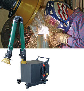 美国ASI便携式（移动式）HEPA焊接排烟机，焊烟除尘器，焊烟净化器