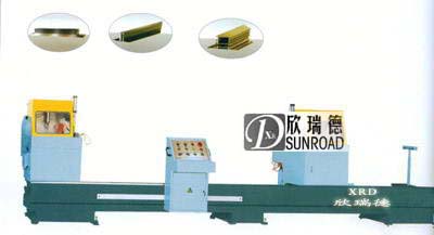 铝合金特型排料双头切割锯
