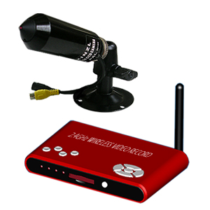 2.4G无线动态侦测车载视音频录像机
