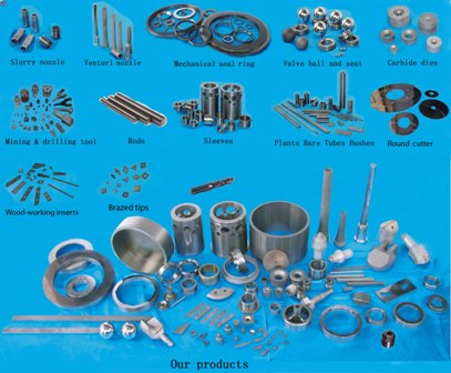 tungsten steel products