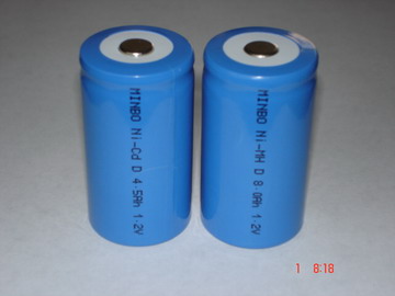 D型镍镉镍氢充电电池