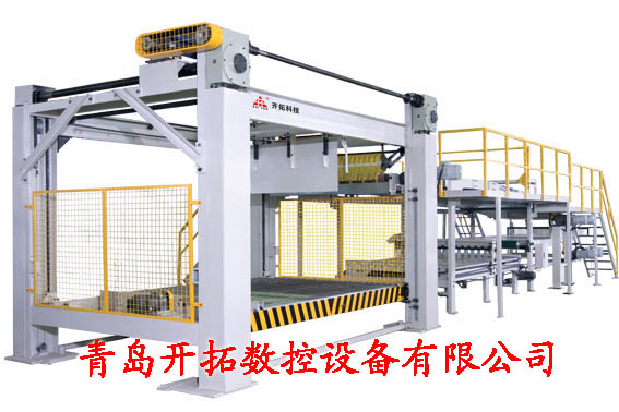 全自动吊篮式堆码机-瓦楞纸板生产线机械设备