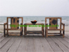 古典家具-户外沙滩椅