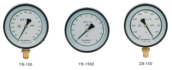 精密压力表/标准压力表/YB150 YB160