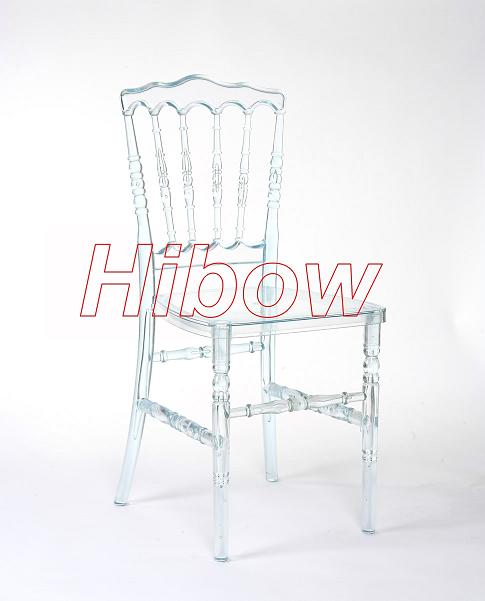 resin napoleon chair ballroom napoleon chair clear