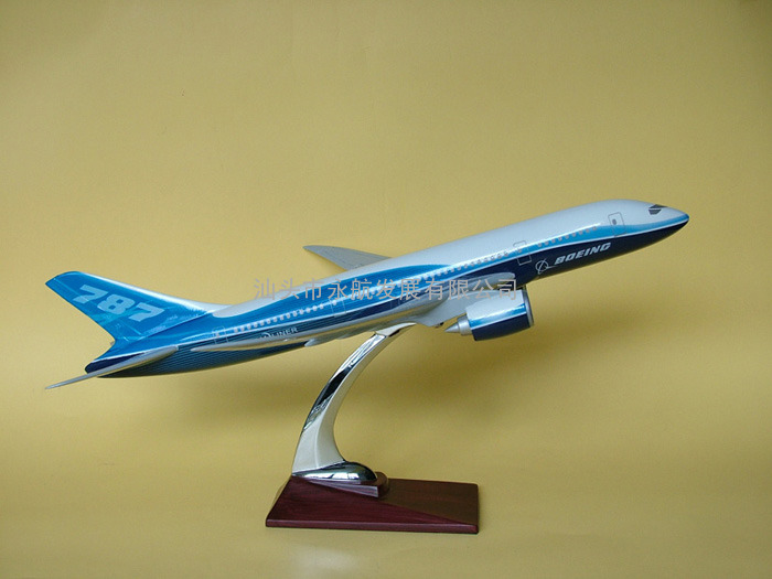 树脂飞机模型B787原型机