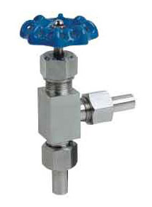 J23W Onside Thread Right-Angle Male Stop Valve