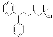 N,2-二甲基-3,3-二苯基丙胺-2-丙醇