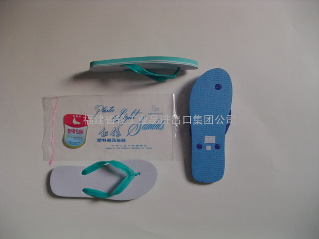 famouse dove plastic light slipper 811