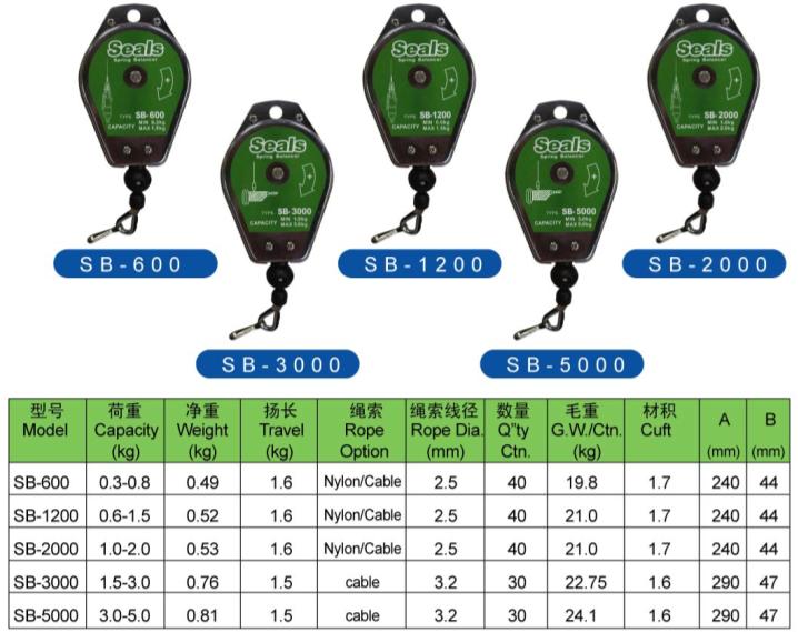 台湾海豹SB-600电批平衡器