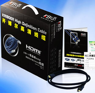 开博尔HDMI线A类