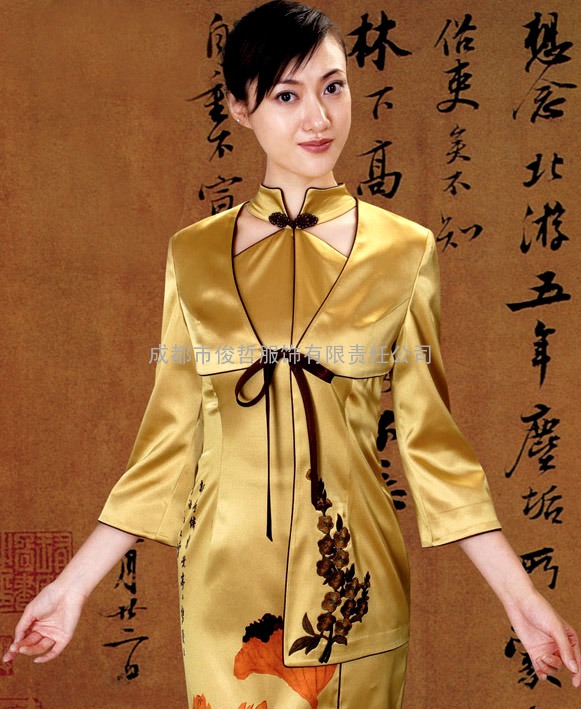 |现代旗袍|传统满族旗袍的起源|成都旗袍|旗袍设计|