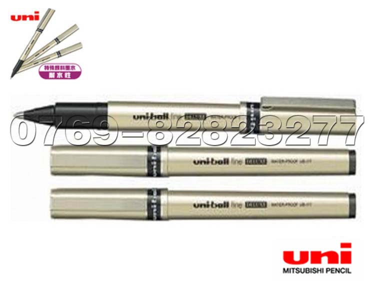 UNI三菱UB-177耐水性走珠笔、签字笔