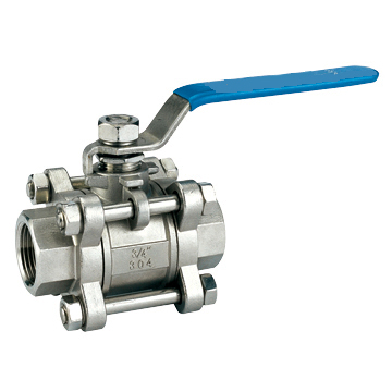 3PC Inside Thread Ball Valve