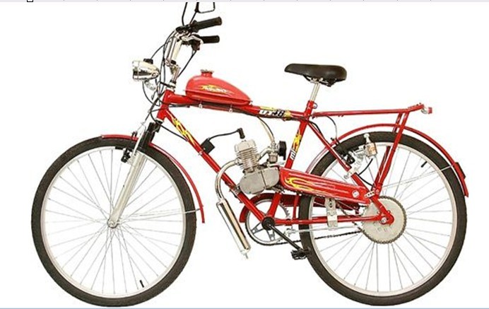 城市车汽油机，动力自行车，自行车用汽油机，Bicycle Gasoline