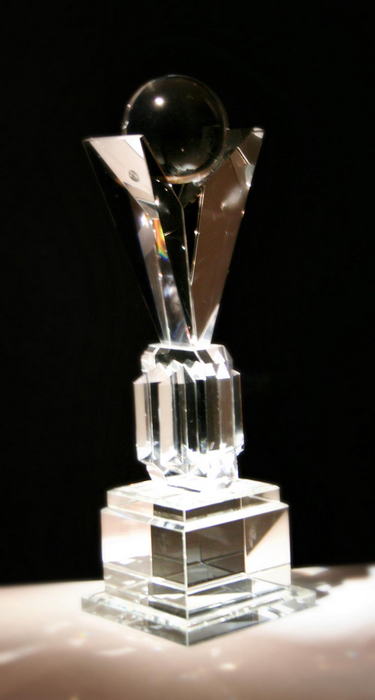 厂家供应水晶奖杯 款式多样 颁奖庆典礼品 可来图来样订做