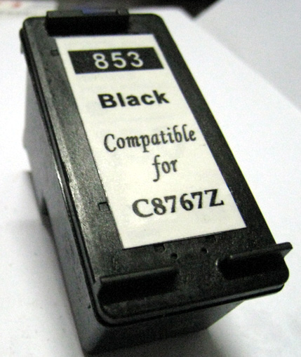 惠普853黑色墨盒，HPC8766ZZ墨盒，惠普墨盒