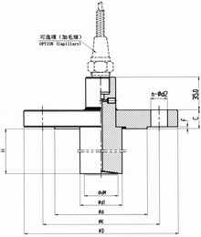 探入式法兰隔膜隔离体F5