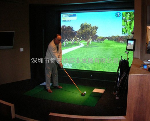 室内模拟高尔夫