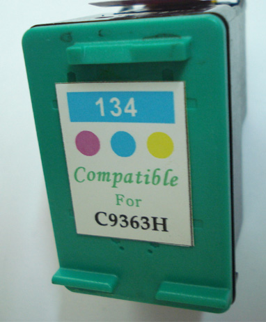 惠普134彩色墨盒，HPC9363HJ墨盒，惠普墨盒