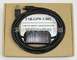 USB-GPW-CB02   proface 触摸屏编程电缆