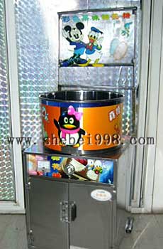 西格玛食品机械供应新款移动棉花糖机