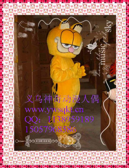 加菲猫卡通服装/杭州动漫卡通服装
