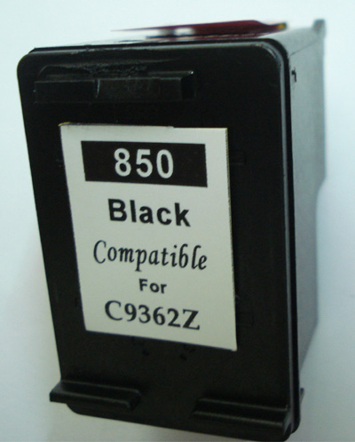 惠普850黑色墨盒，HPC9362ZZ墨盒，惠普墨盒