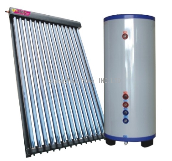 Split-Pressurized Solar Weater Heater