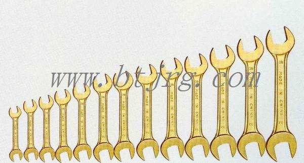 特种工具，防爆双头呆扳手扳手