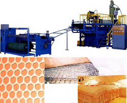 塑料床垫网机械  塑料床垫网机组  农业养殖网机组