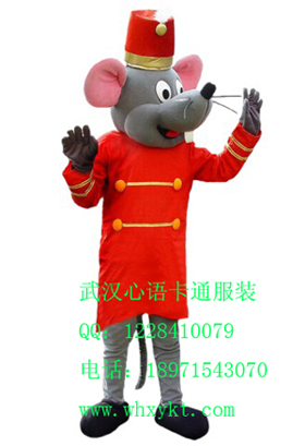 厂价出售武汉心语卡通服装，舞台表演卡通人偶服饰，礼仪鼠