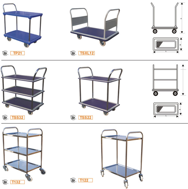 台手推车--TP21、TSS32、TSS22、 TSXL12、TI32、TI22