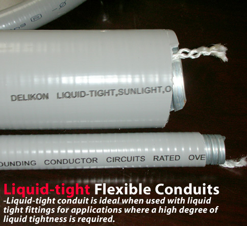 Liquidtight conduit for industry wirings