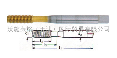 盲孔机用镀钛丝锥