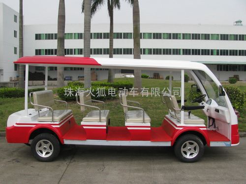 珠海火狐电动看楼车有限公司供应十一人座电动旅游观光车