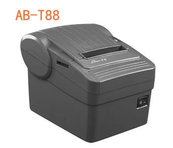 中崎AB-T88自带切刀80MM易装纸的热敏小票打印机