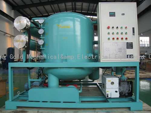 On-Line Purification for Turbine Oil Recycling