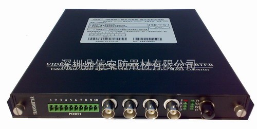 DXDT/R4V-M 4路视频数字光端机