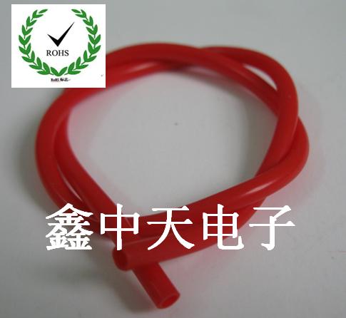 红色硅胶套管/硅橡胶套管