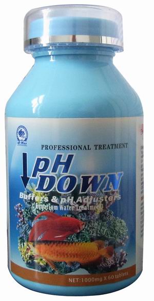 专业水族D-MAX 美国蒂麦斯pH速降水质调节剂60粒