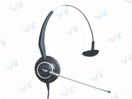 韩国VT5000有线耳机 电话耳麦，呼叫中心耳机