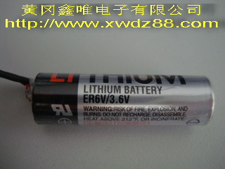 ER6V/3.6V东芝锂电池