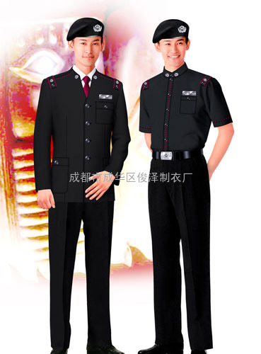 成都保安服定做，成都酒店保安服，成都物业保安服定做